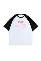 Fiat Classic 1980 Designed Drop Shoulder T-shirt