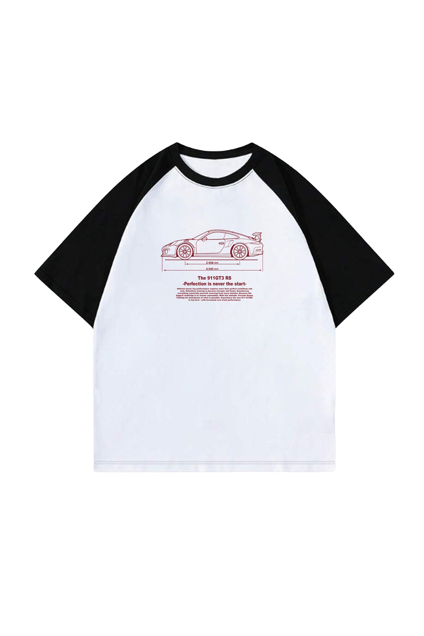 Porsche GT3 RS Designed Drop Shoulder T-shirt