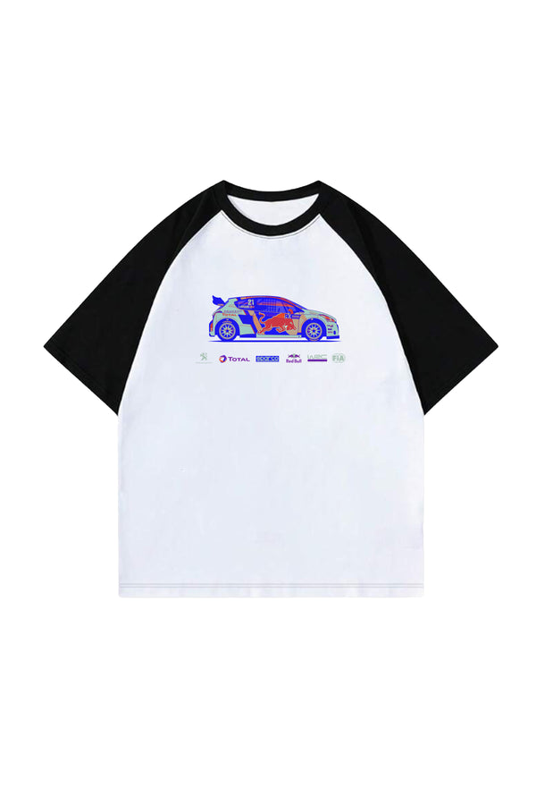 Peugeot 208 WRX Designed Drop Shoulder T-shirt