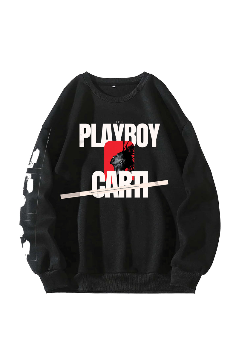 Playboi Carti Designed Oversized Sweatshirt