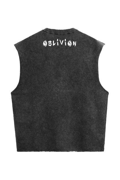 Oblivion Designed Vintage Oversized Vest