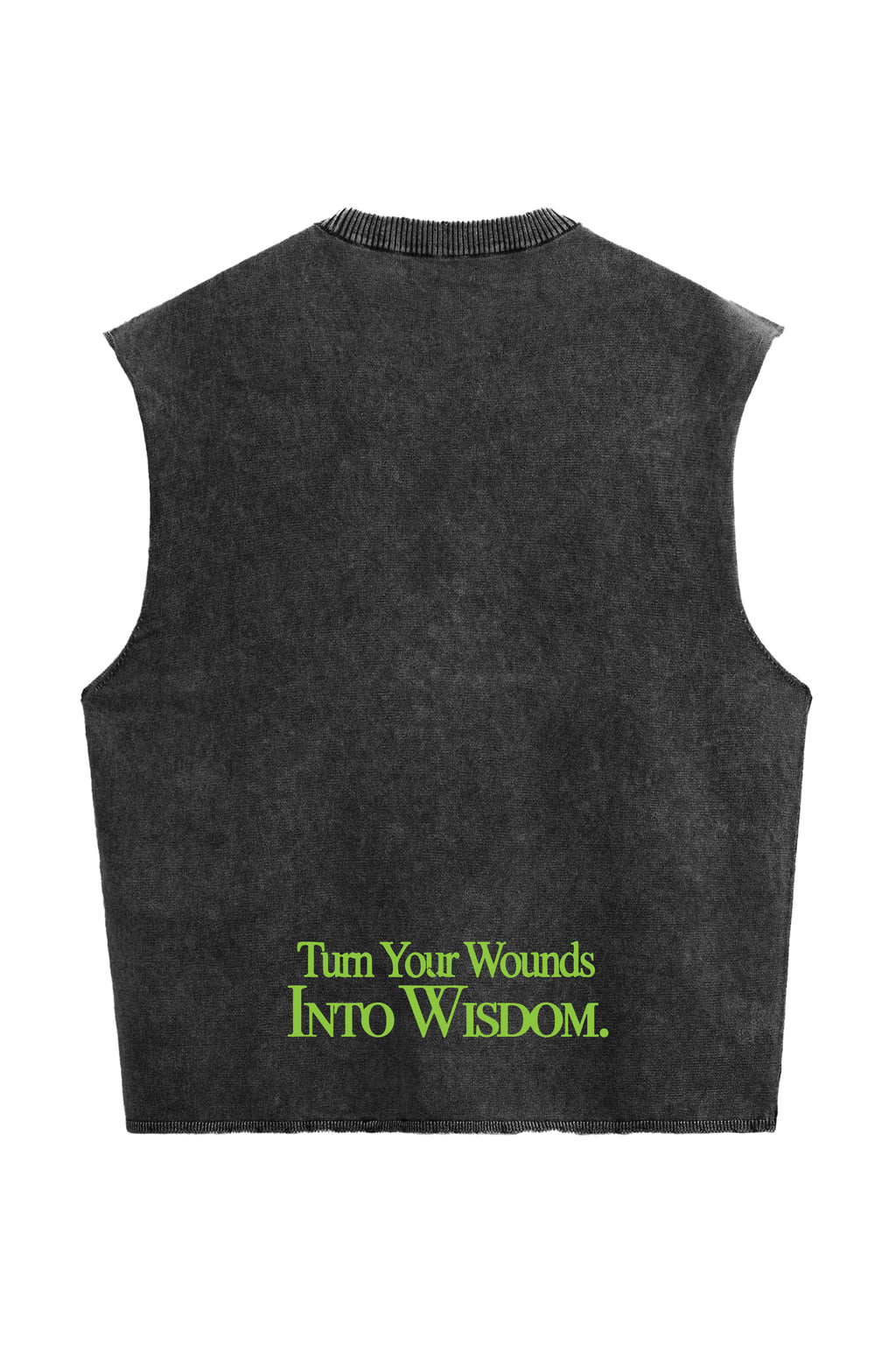 Wisdom Designed Vintage Oversized Vest