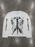 Skeletal State Waffle Tee