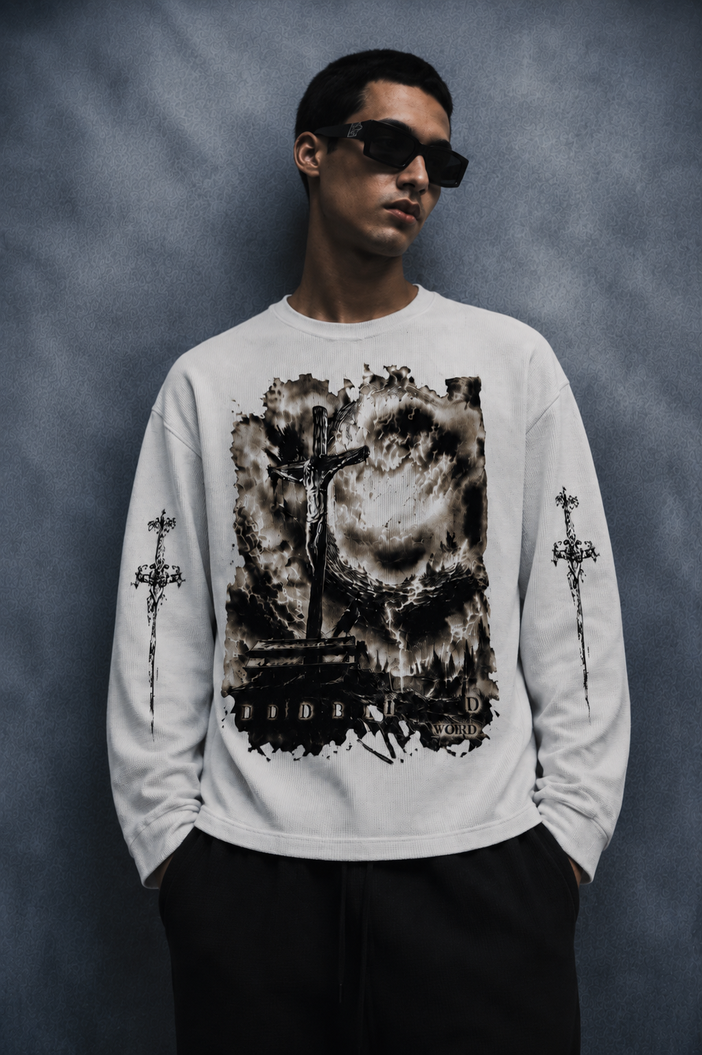 Divine Judgment Waffle Tee