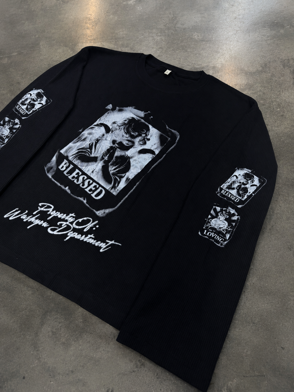 Blessed State Waffle Tee