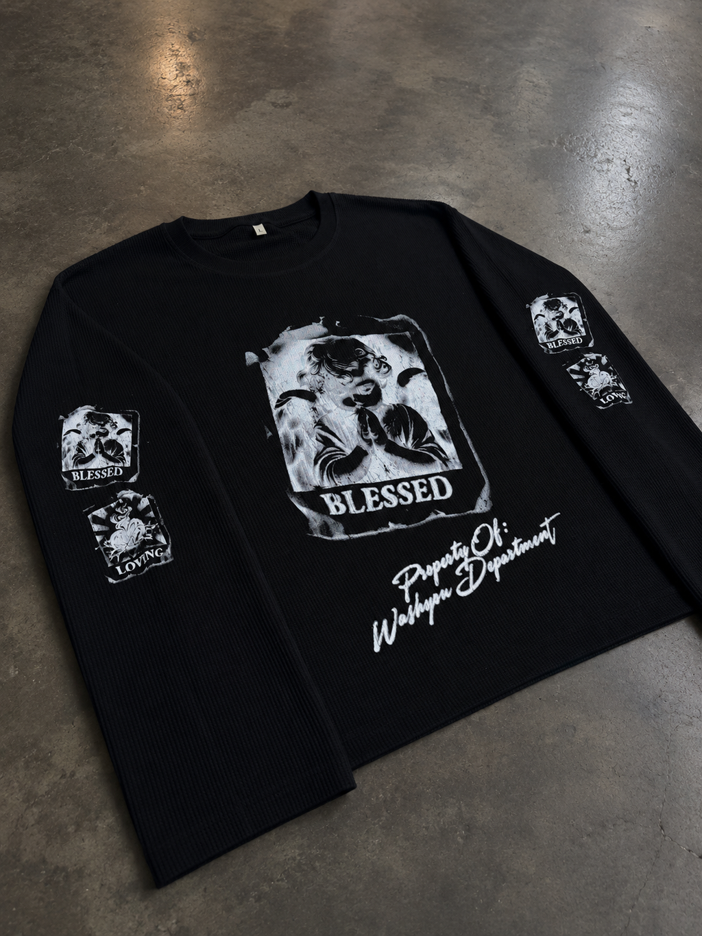 Blessed State Waffle Tee