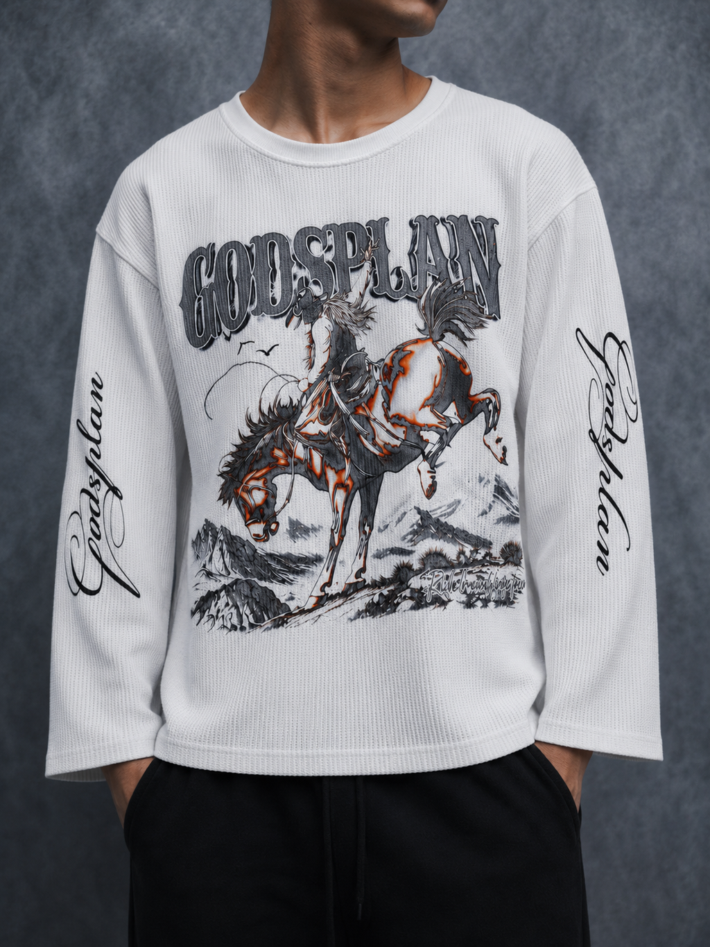 Wild State Waffle Tee