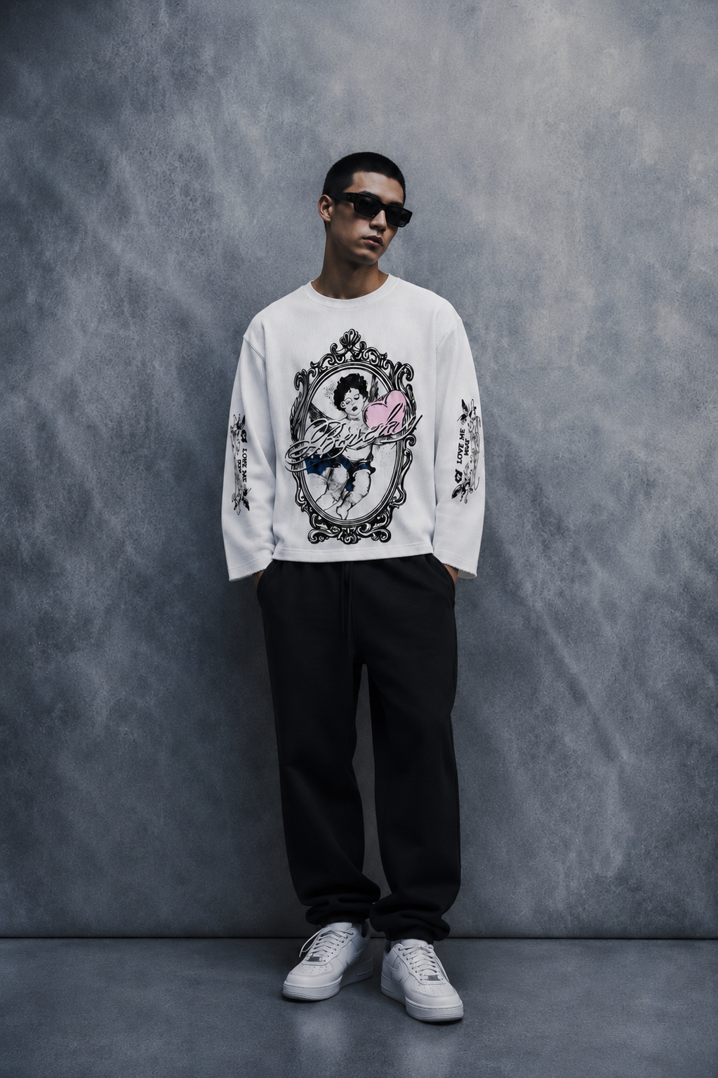 Cupid State Waffle Tee