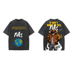 nAs It Ain't Hard To Tell Designed Oversized T-shirt