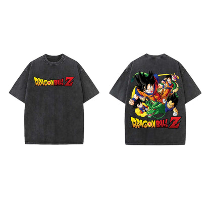 Dragon Ball Z Designed Vintage Oversized T-shirt