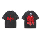Slipknot Designed Vintage Oversized T-shirt