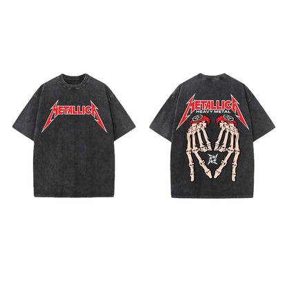 Metallica Designed Vintage Oversized T-shirt