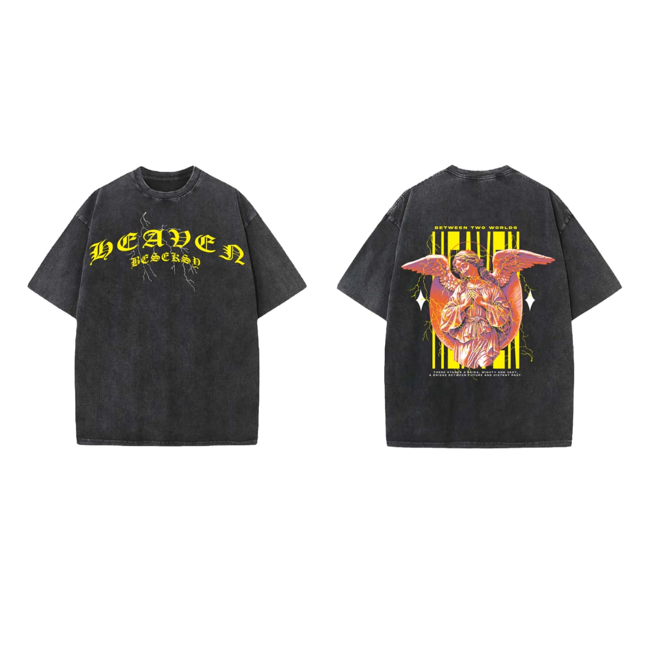 Heaven Designed Vintage Oversized T-shirt