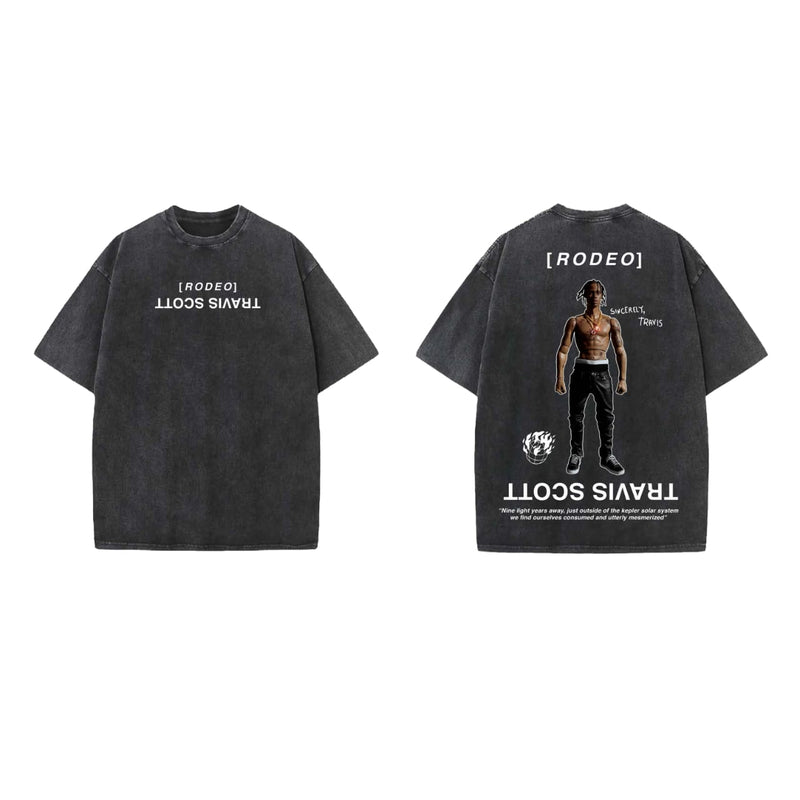 Travis Scott Rodeo Designed Vintage Oversized T-shirt