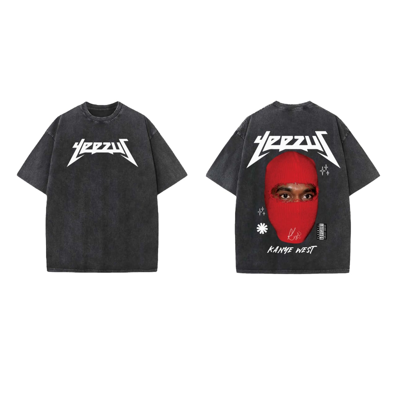 Yeezus Designed Vintage Oversized T-shirt