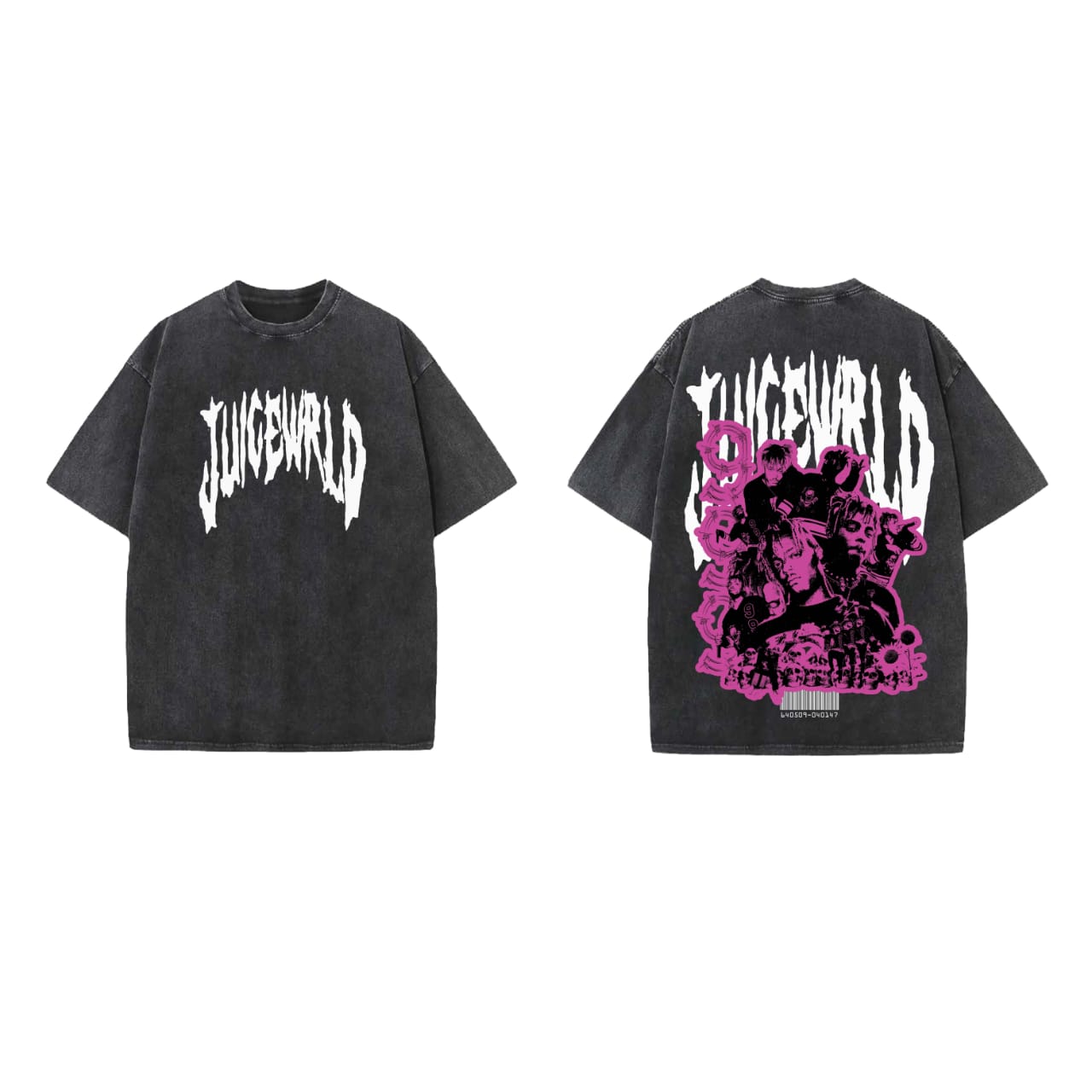 Juice World Designed Vintage Oversized T-shirt