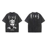 King Tupac Designed Vintage Oversized T-shirt