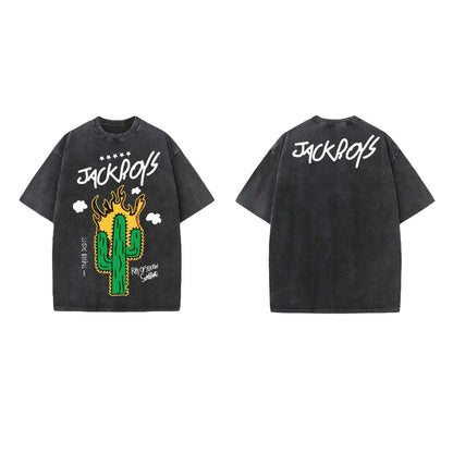 Jackboys Designed Vintage Oversized T-shirt