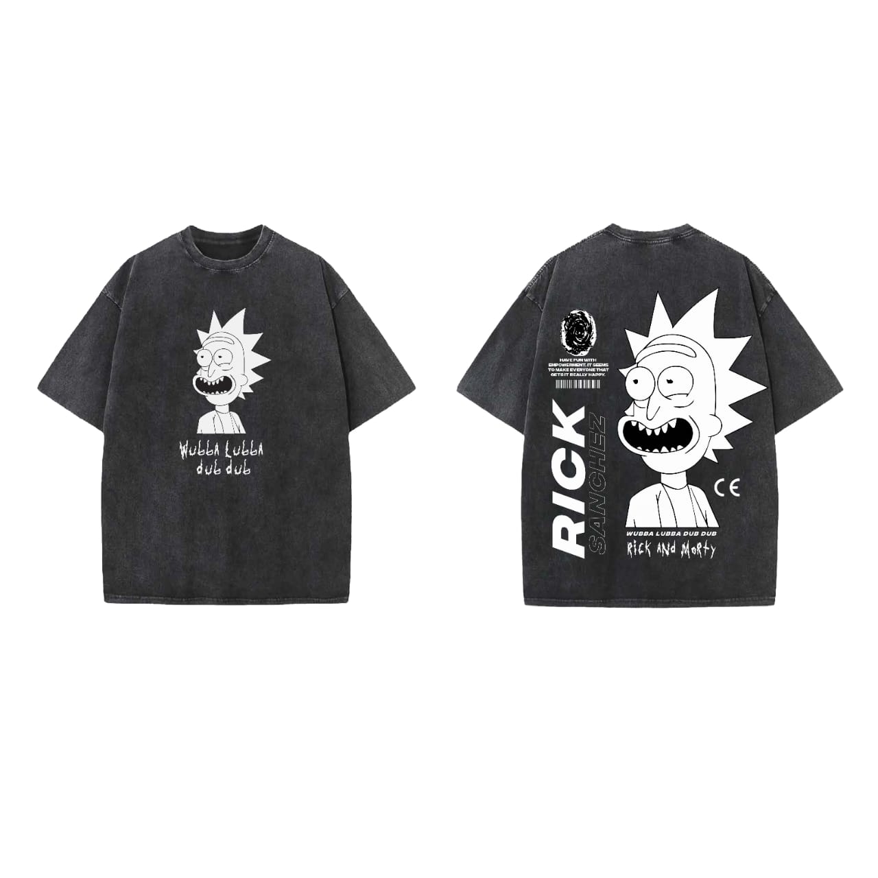 Rick Designed Vintage Oversized T-shirt