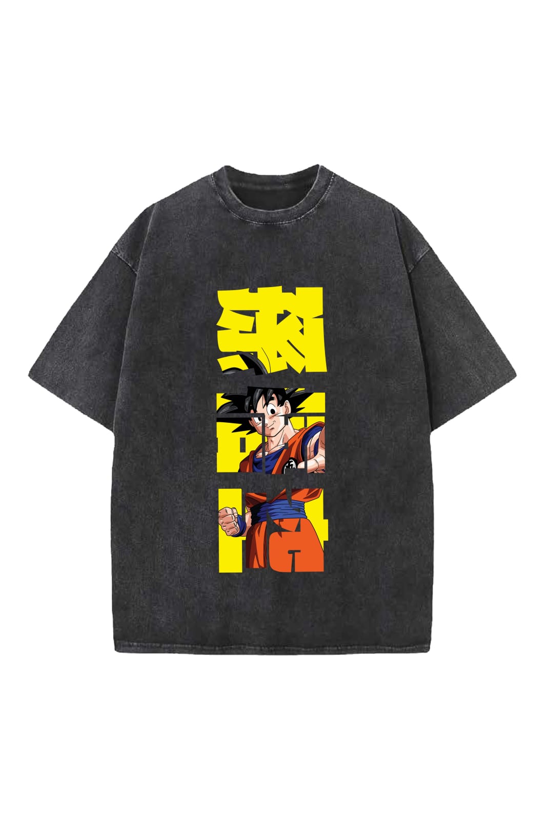 Son Goku Designed Vintage Oversized T-shirt