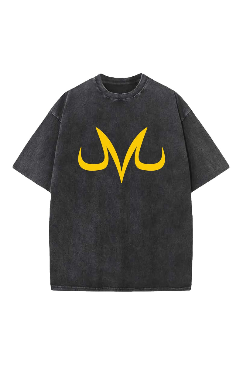 Majin Vegeta Designed Vintage Oversized T-shirt