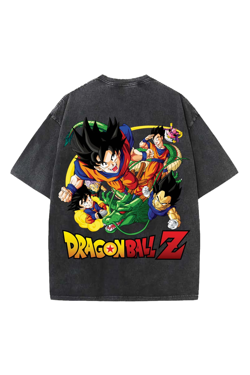 Dragon Ball Z Designed Vintage Oversized T-shirt