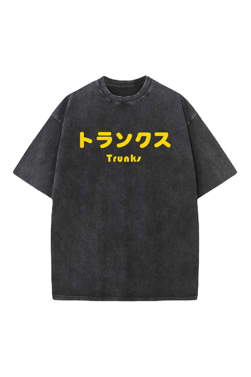 Trunks Designed Vintage Oversized T-shirt