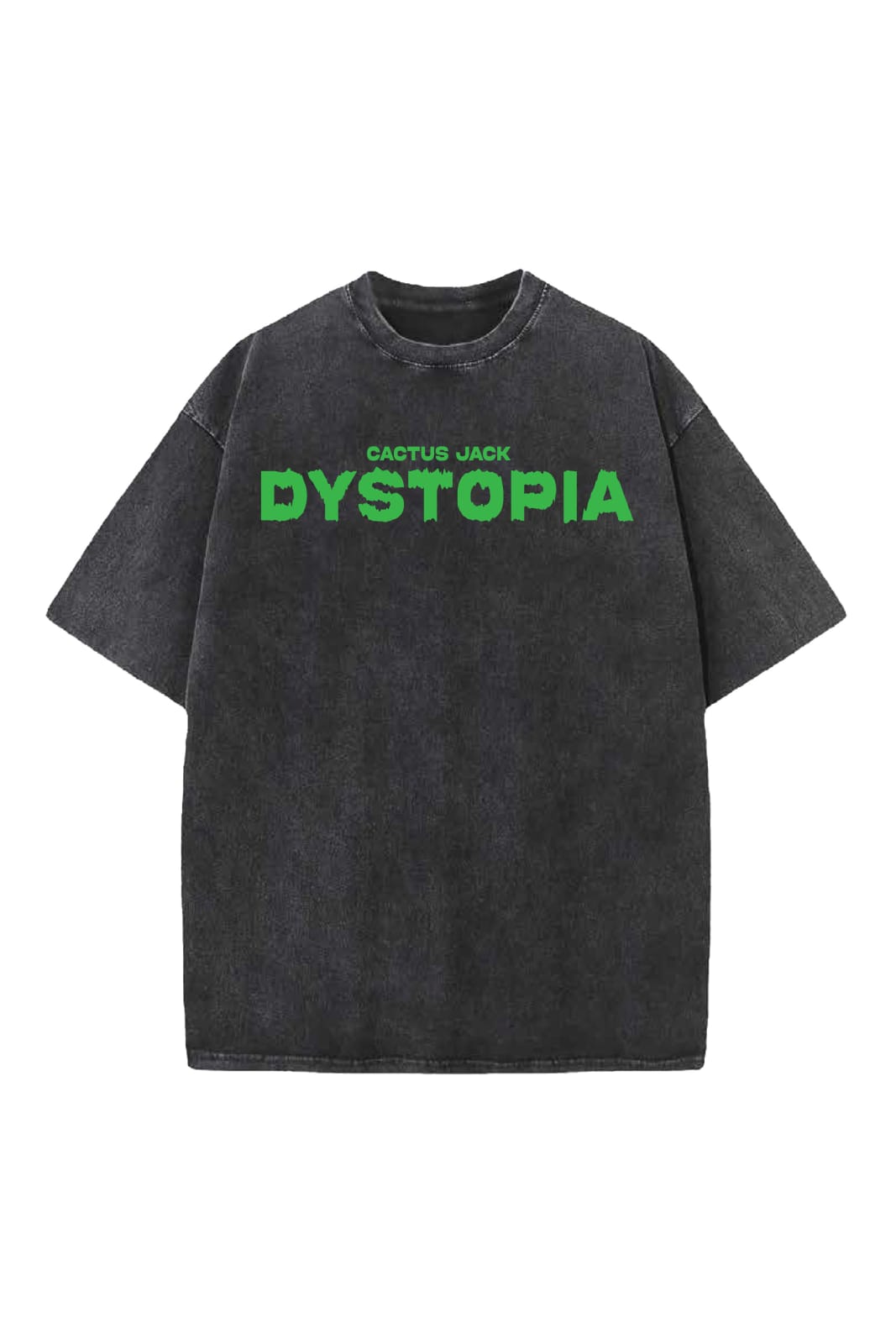 Dystopia Designed Vintage Oversized T-shirt