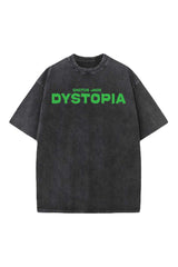 Dystopia Designed Vintage Oversized T-shirt