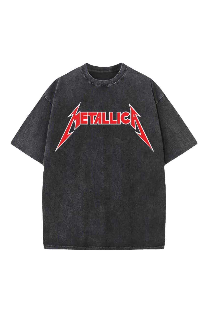 Metallica Designed Vintage Oversized T-shirt