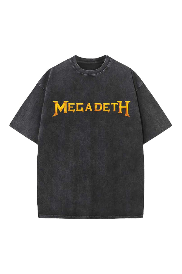 Megadeath Designed Vintage Oversized T-shirt