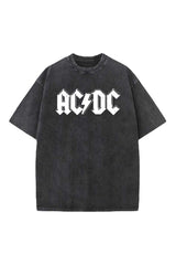 ACDC Designed Vintage Oversized T-shirt