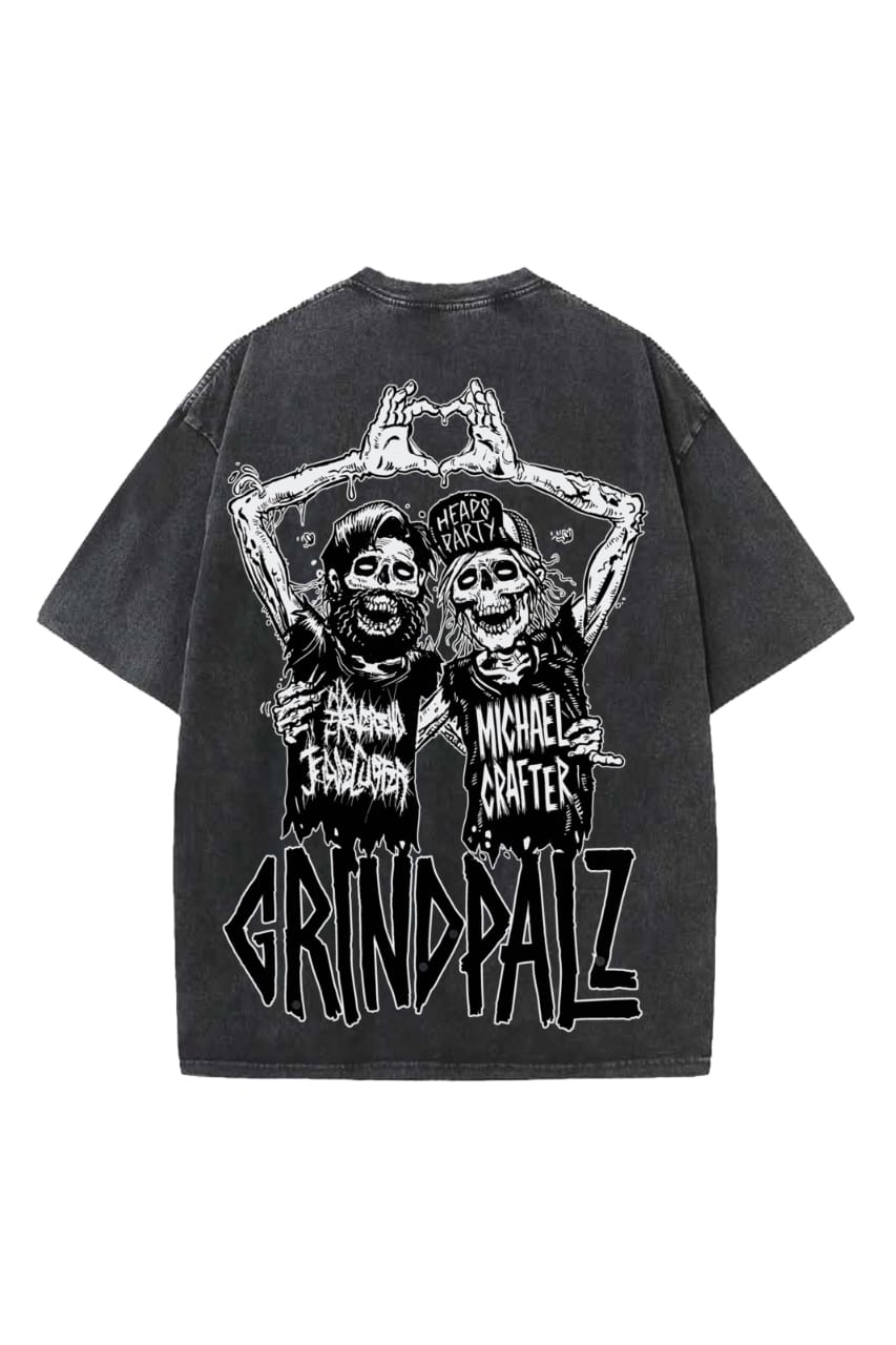 Saraf Pedot Grindpalz Designed Vintage Oversized T-shirt
