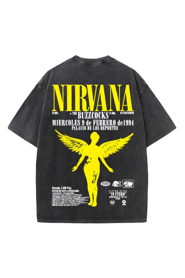 Nirvana Designed Vintage Oversized T-shirt