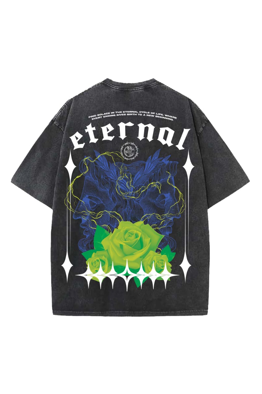 Eternal Designed Vintage Oversized T-shirt