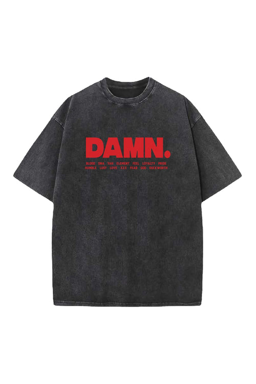 Damn Designed Vintage Oversized T-shirt