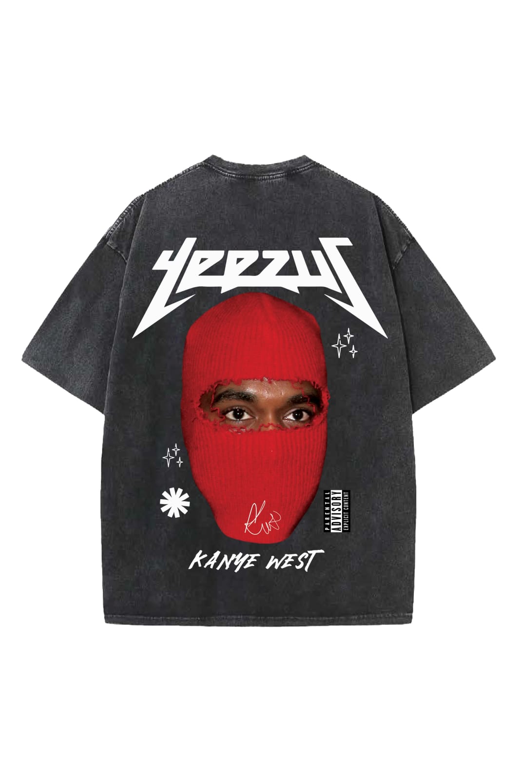 Yeezus Designed Vintage Oversized T-shirt