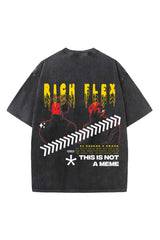 Rich Flex Designed Vintage Oversized T-shirt