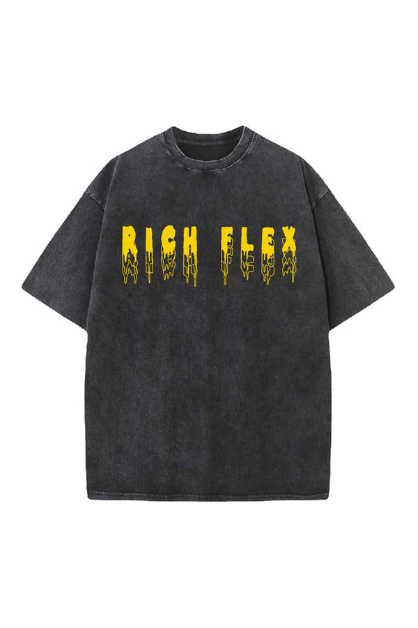 Rich Flex Designed Vintage Oversized T-shirt