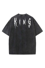 King Tupac Designed Vintage Oversized T-shirt