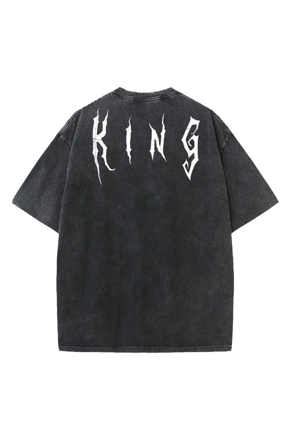 King Tupac Designed Vintage Oversized T-shirt