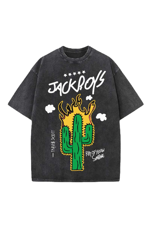 Jackboys Designed Vintage Oversized T-shirt