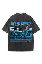 Let's Get Schwifty Designed Vintage Oversized T-shirt