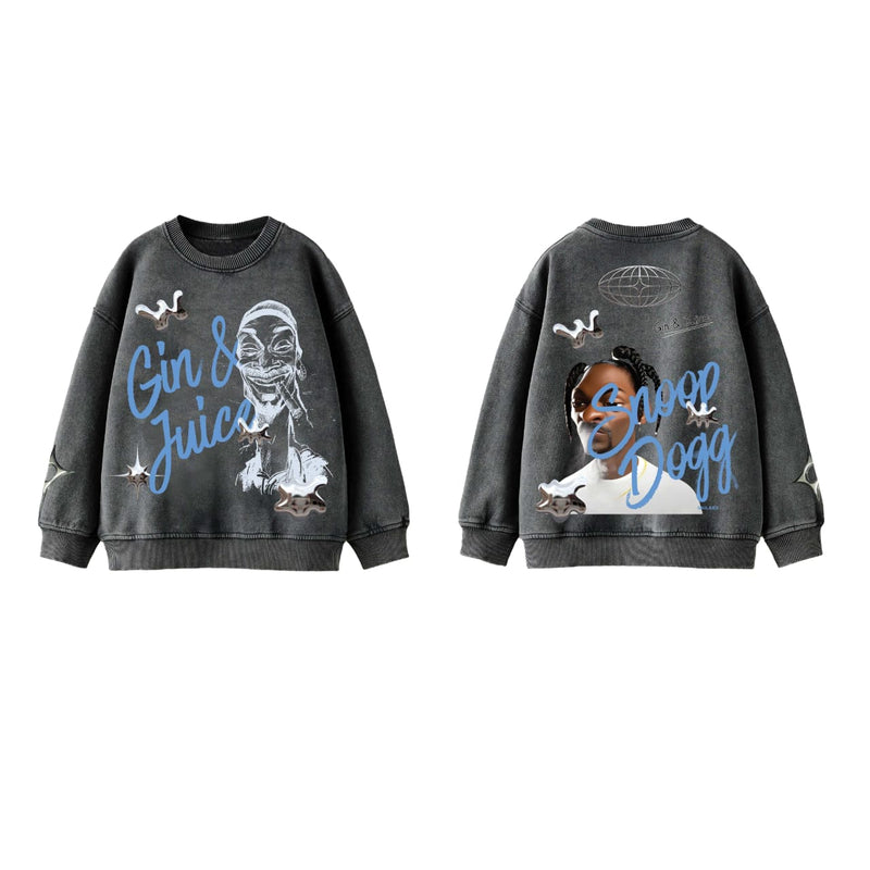 Snoop Dogg Designed Oversized Sweatshirt