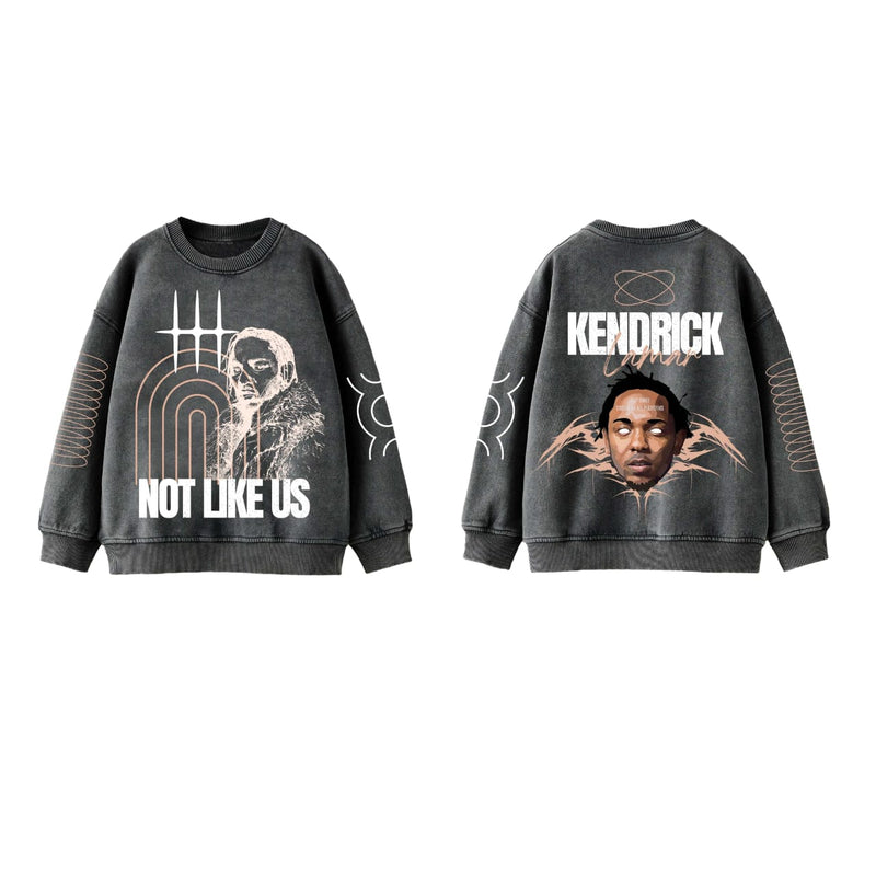 Kendrick Lamar Designed Oversized Sweatshirt