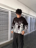 Celestial Ruin Oversized Long Sleeve Tee