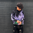 Inferno Skull Hoodie