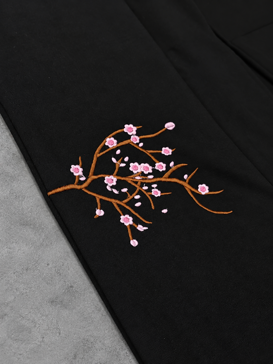 Black Crane Pants