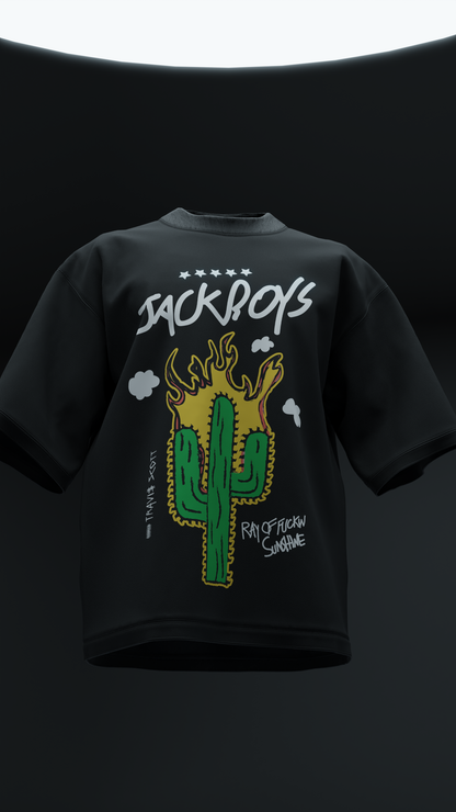 Cactus Jack Reflective Oversized Tee