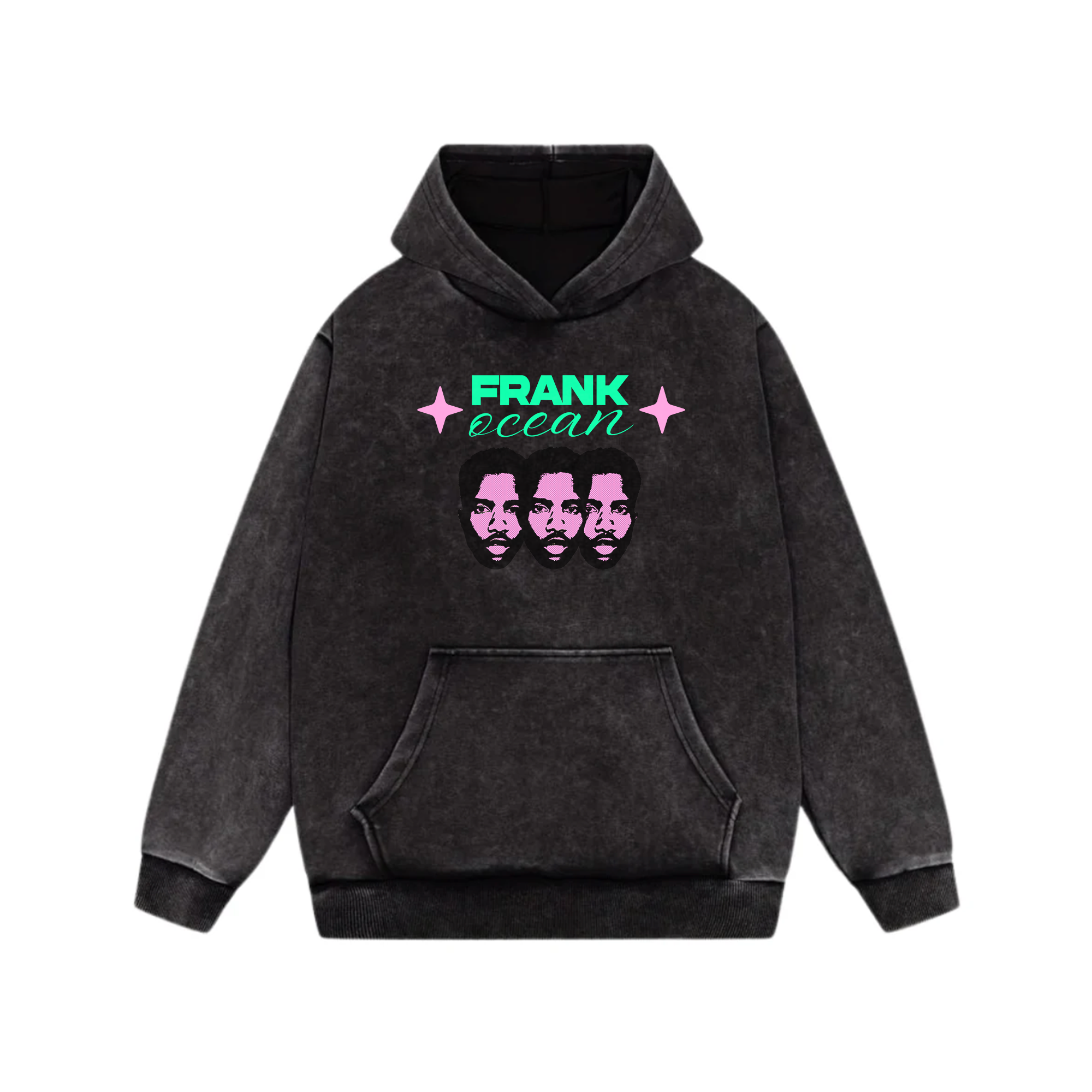 Ethereal Acid Wash Oversized Hoodie